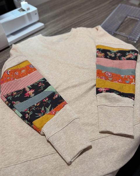 10. Scrappy Sweatshirt Sleeves - Taught by Shannon White - THURSDAY EVENING