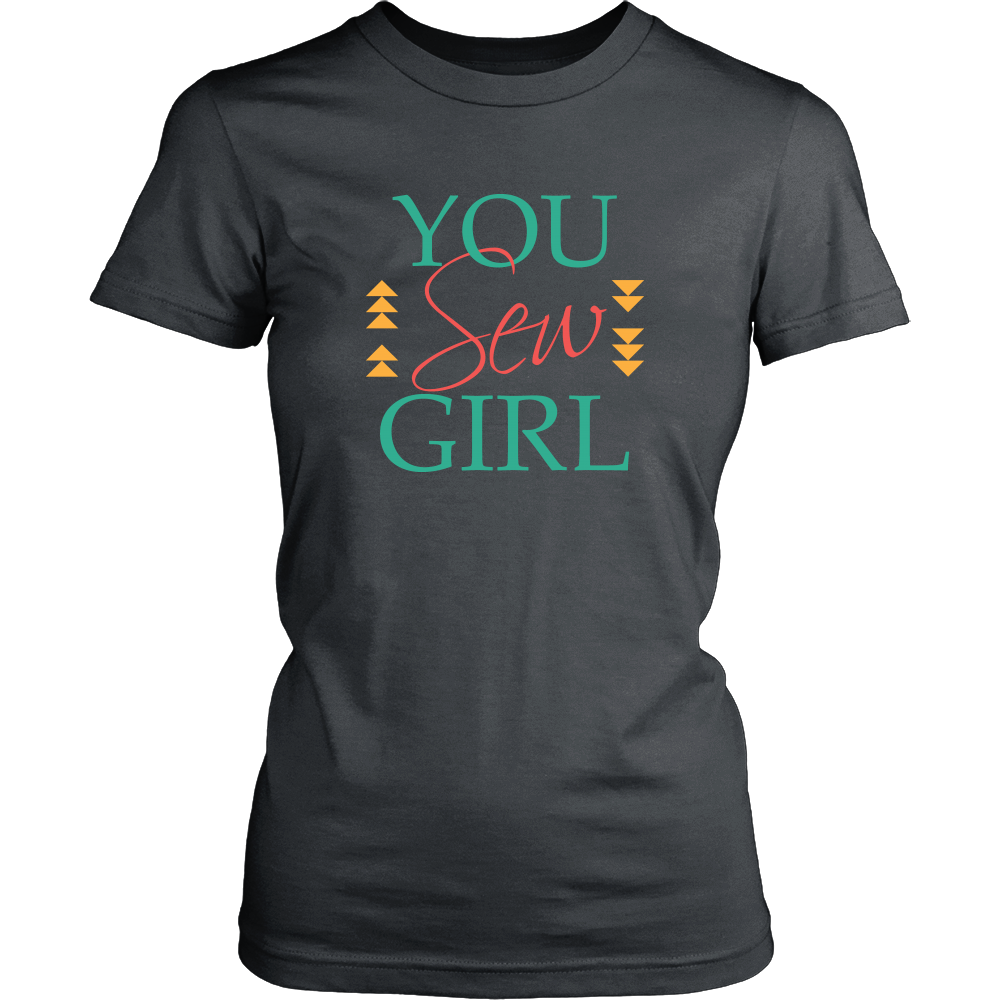 You Sew Girl - District Women's Tee