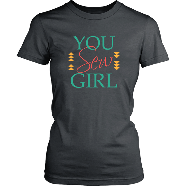 You Sew Girl - District Women's Tee