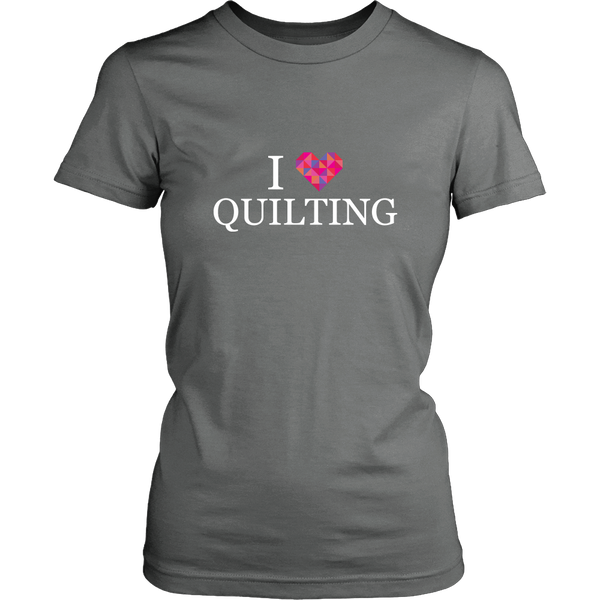 I <3 Quilting - District Womens Tee