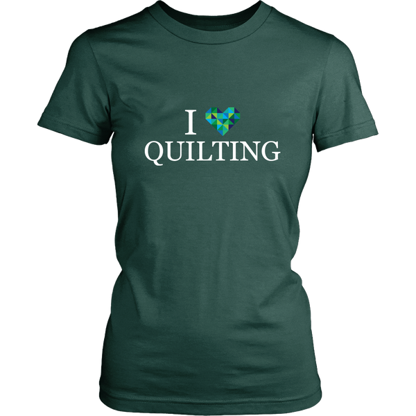 I <3 Quilting - District Women's Tee